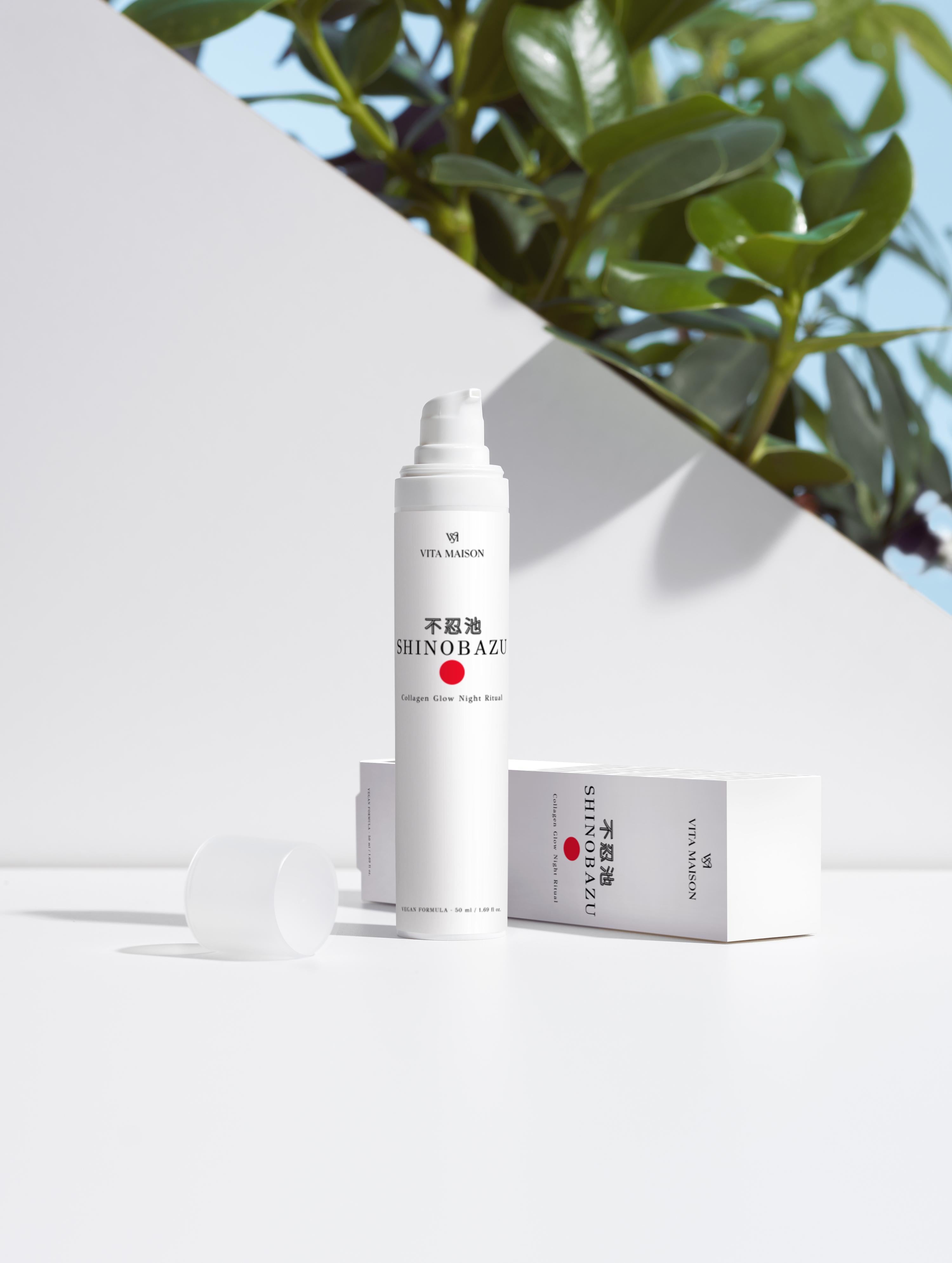 SHINOBAZU™Collagen Glow Night Ritual · Japan Rituals · VITA MAISON